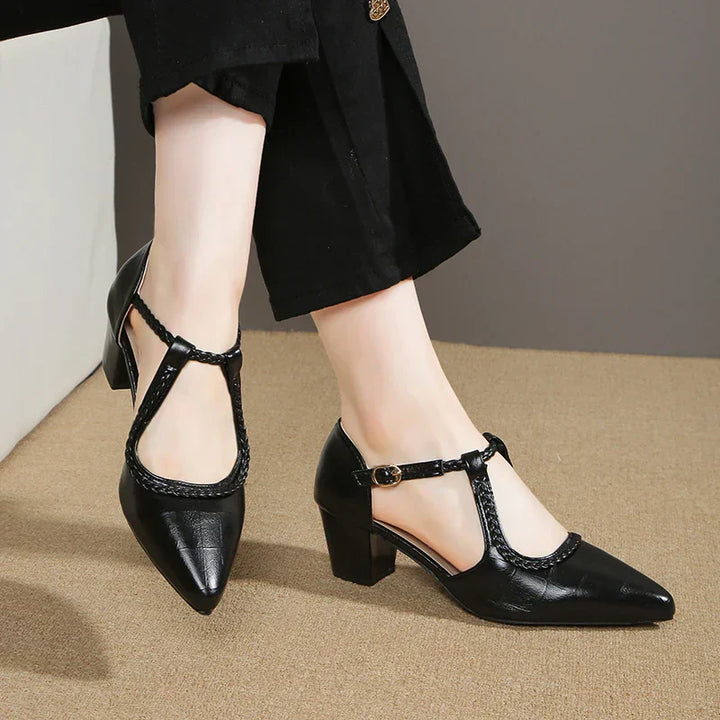 Vivienne | Klassieke T-Strap Schoenen