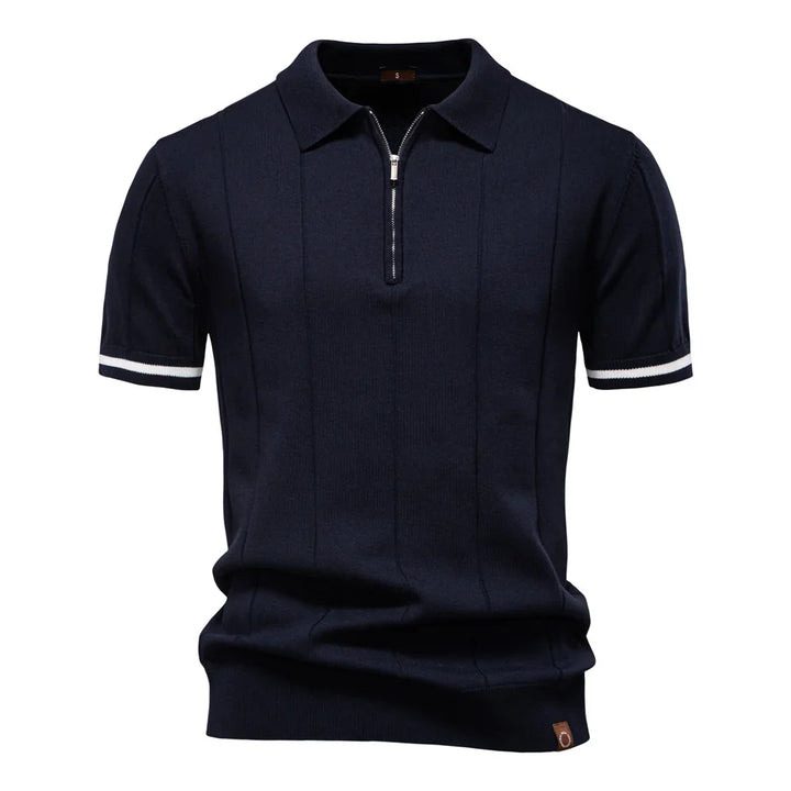 Van Laarhoven™ | Heren Polo Shirt Met Rits