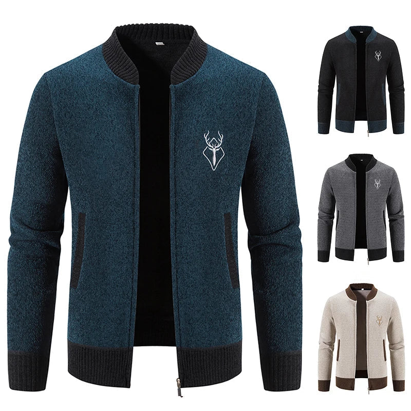 Van Laarhoven Mode | Herenvest met hertdetail