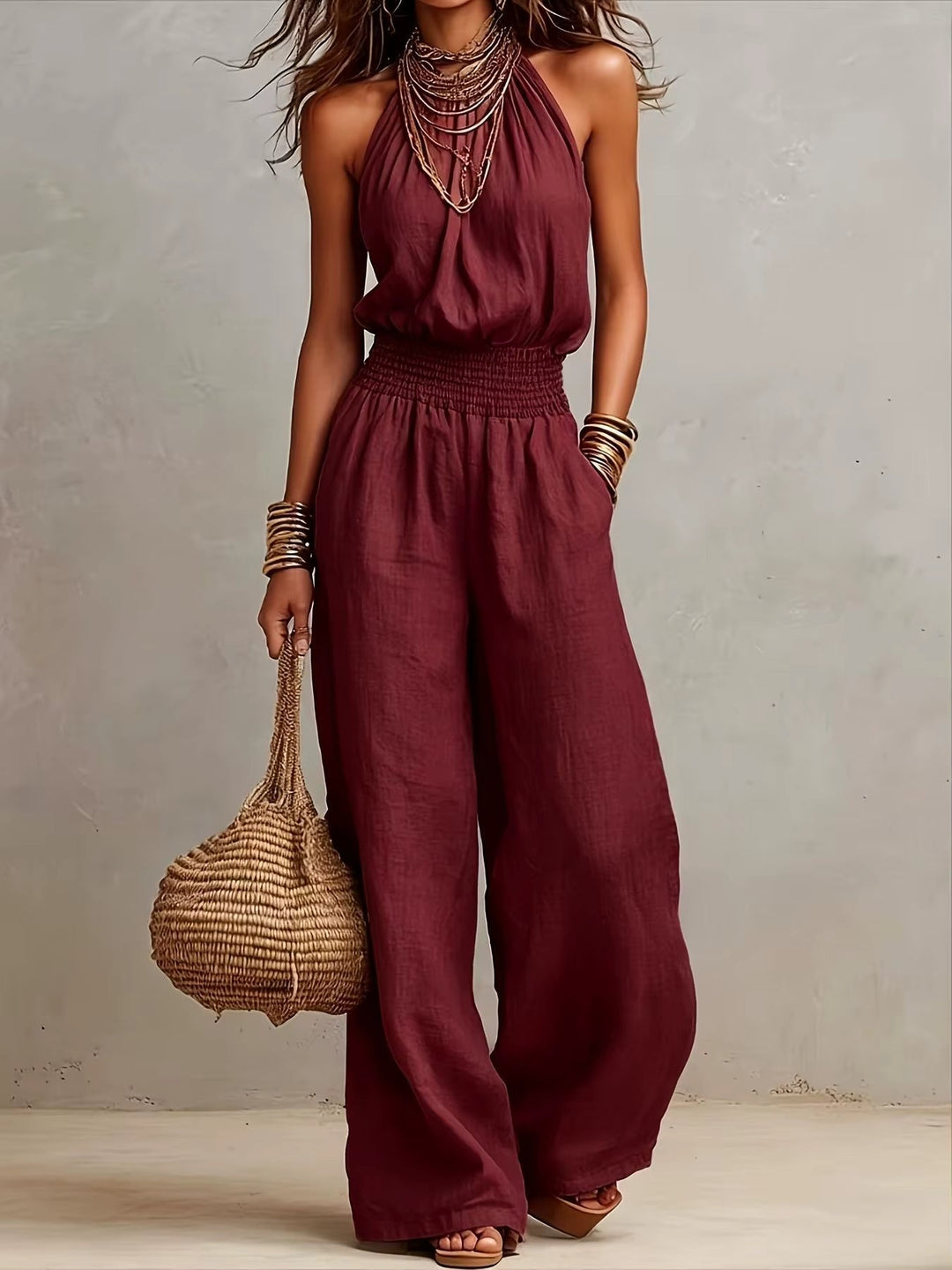 Valeria | Elegante Jumpsuit met Halter