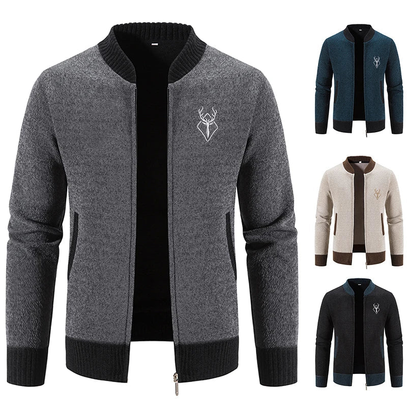 Van Laarhoven Mode | Herenvest met hertdetail