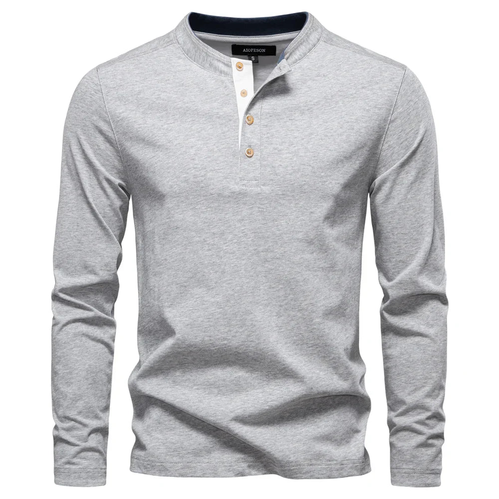 Van Laarhoven™ | Premium Heren T-Shirt Met Lange Mouwen