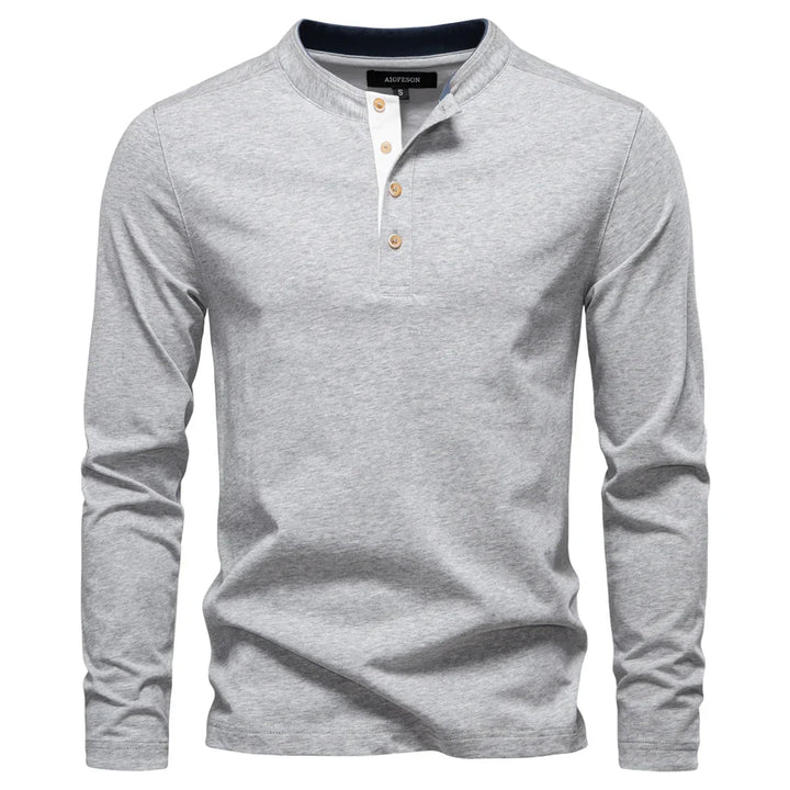 Van Laarhoven™ | Premium Heren T-Shirt Met Lange Mouwen
