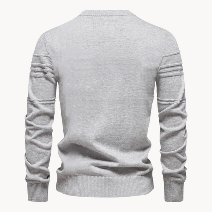 Van Laarhoven Mode | Herentrui met streepdesign