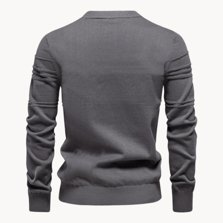 Van Laarhoven Mode | Herentrui met streepdesign