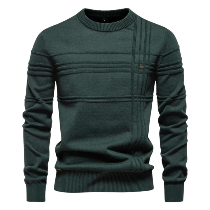 Van Laarhoven Mode | Herentrui met streepdesign