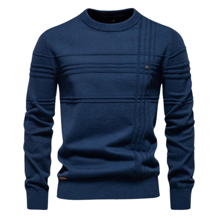 Van Laarhoven Mode | Herentrui met streepdesign