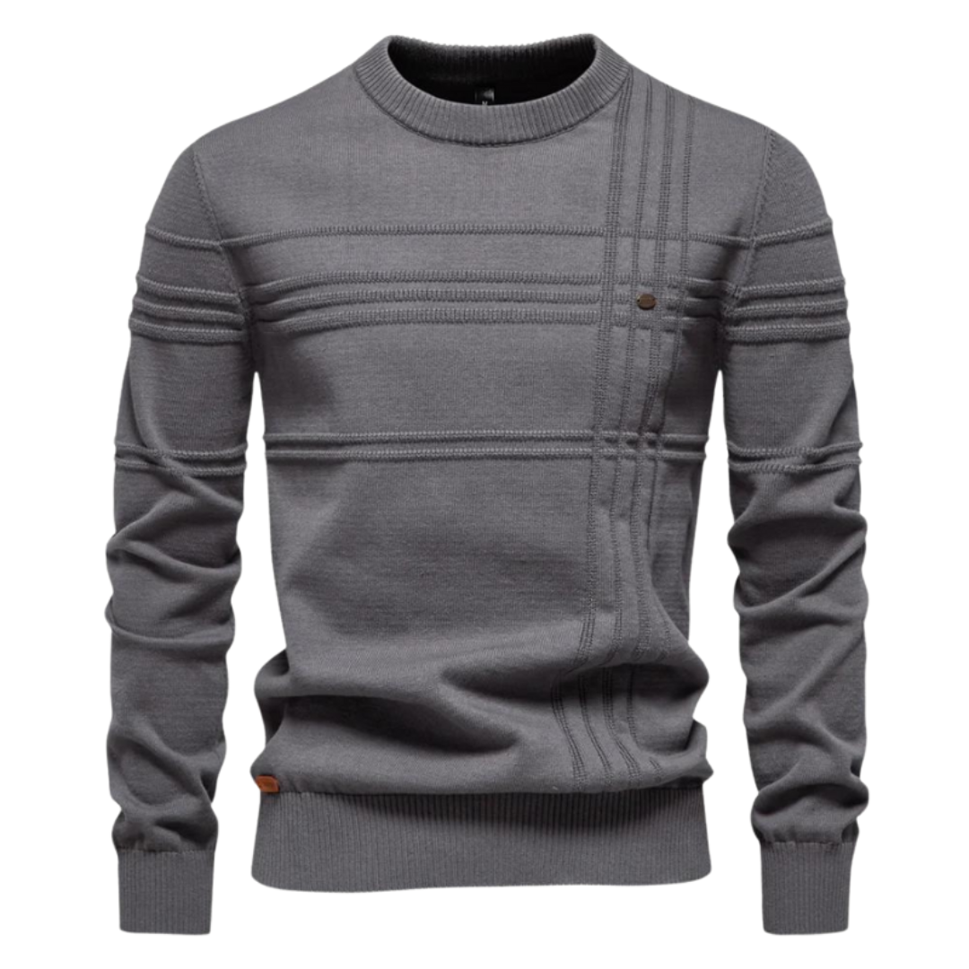Van Laarhoven Mode | Herentrui met streepdesign