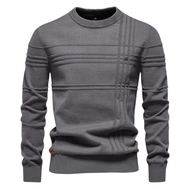 Van Laarhoven Mode | Herentrui met streepdesign