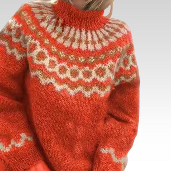 Christine | Coltrui met Scandinavisch patroon