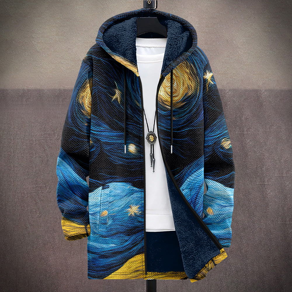 Fletcher | Artistiek vest met capuchon