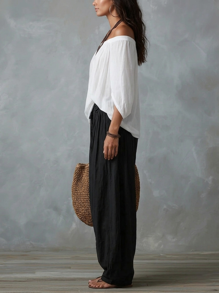 Paloma | Tweedelige set met blote schouders
