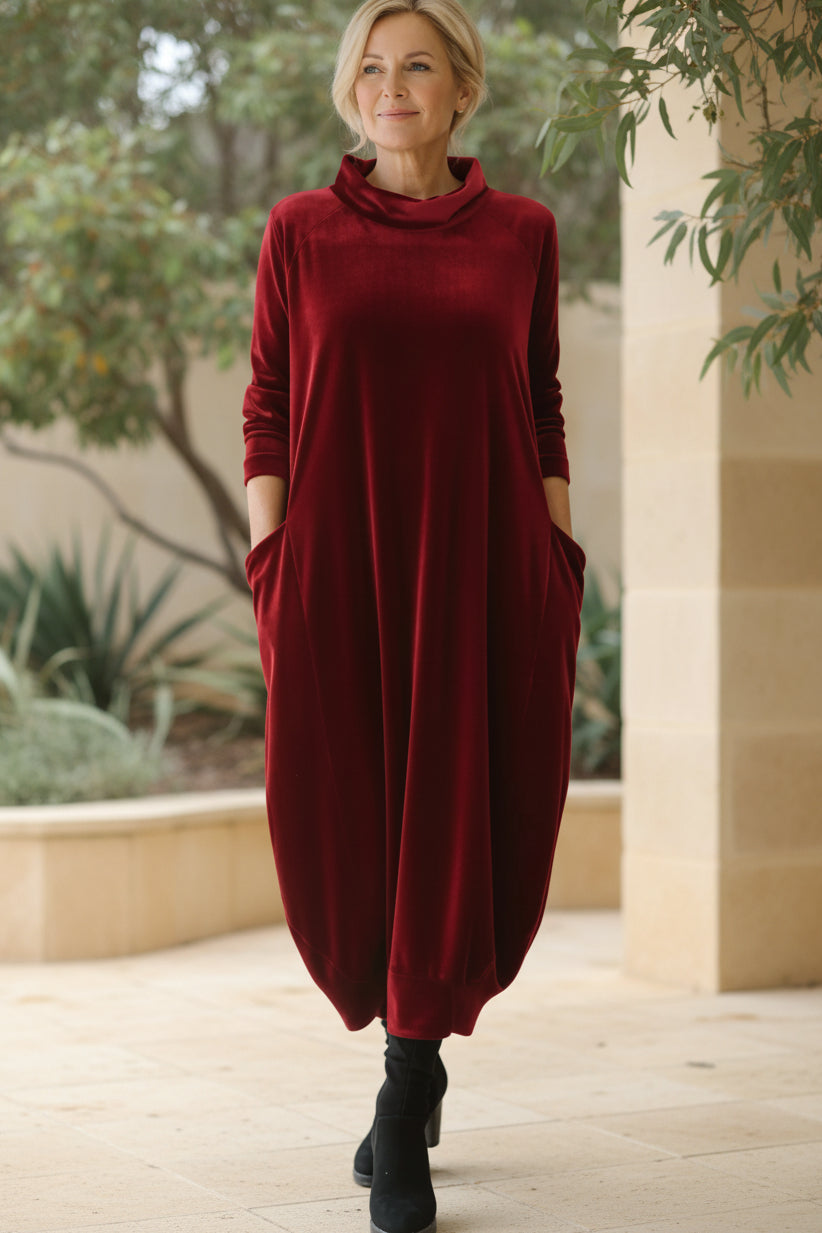 RORY - ELEGANTE VELVET JURK