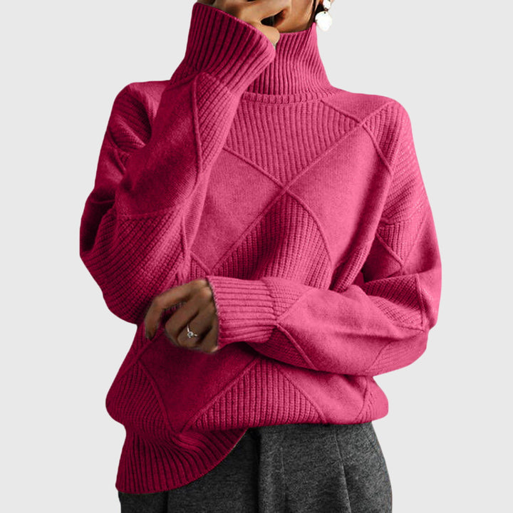Angela | Coltrui met geometrisch patroon