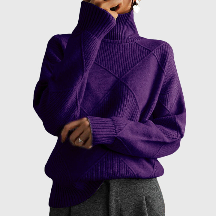 Angela | Coltrui met geometrisch patroon