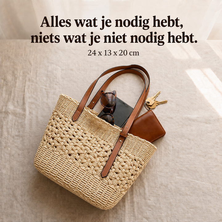 Nadine | Elegante Gevlochten Tas