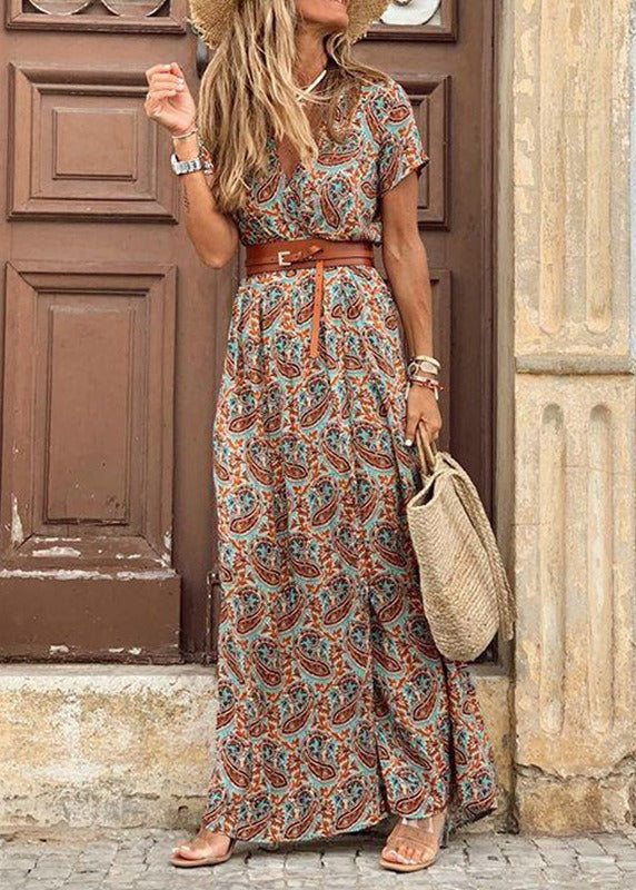 ANNABELLE | BOHO MAXI JURK