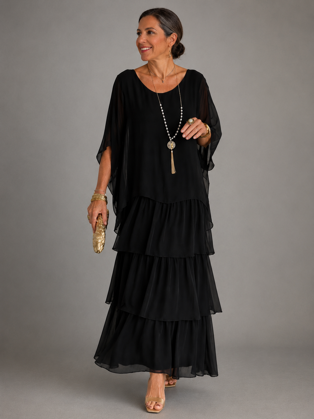 Isa | Elegante en Vloeiende Maxi-jurk