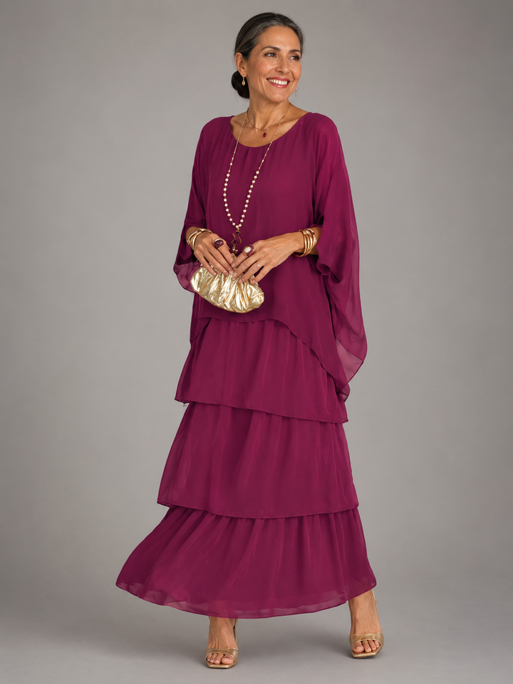 Isa | Elegante en Vloeiende Maxi-jurk