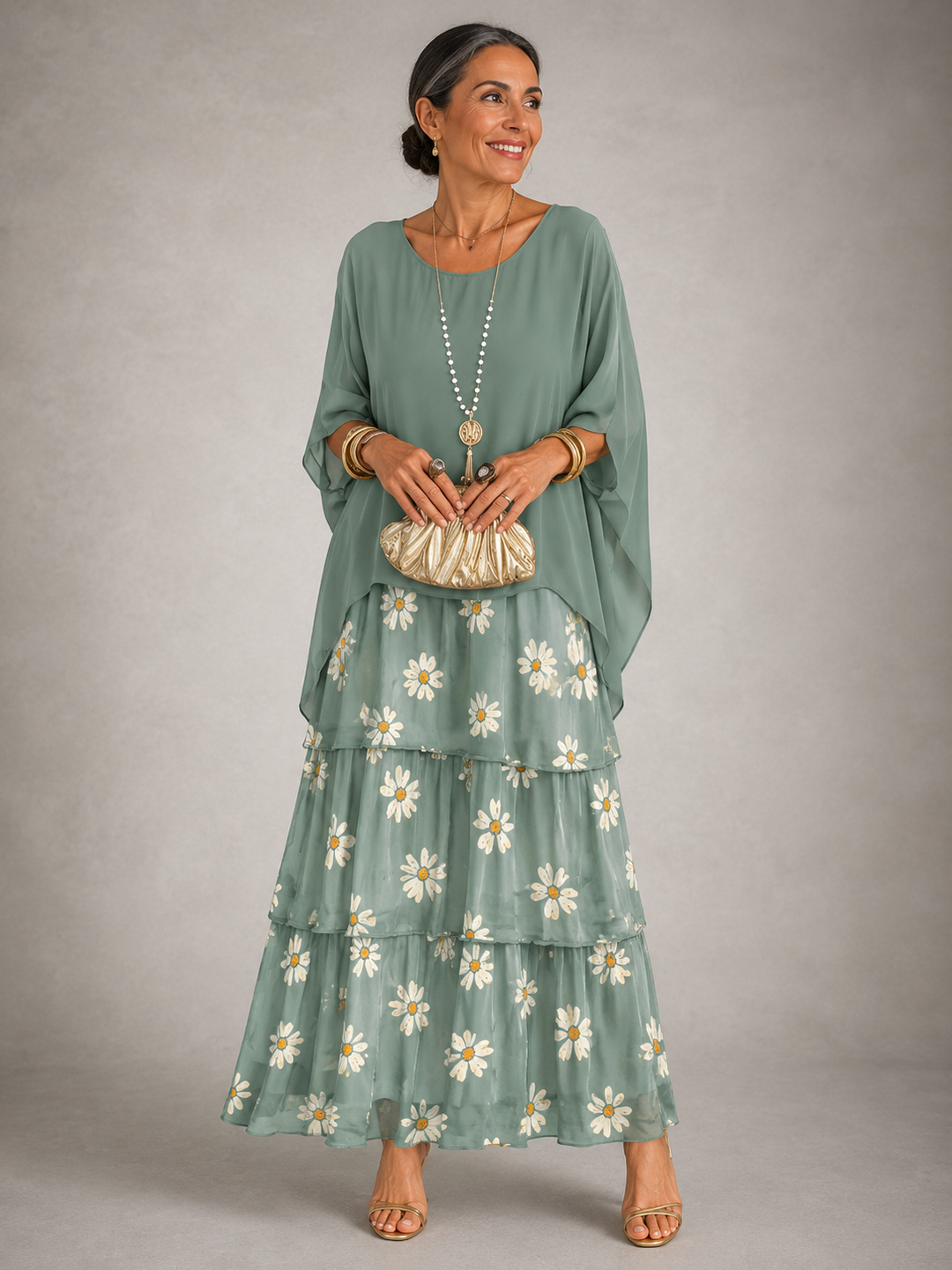 Isa | Elegante en Vloeiende Maxi-jurk