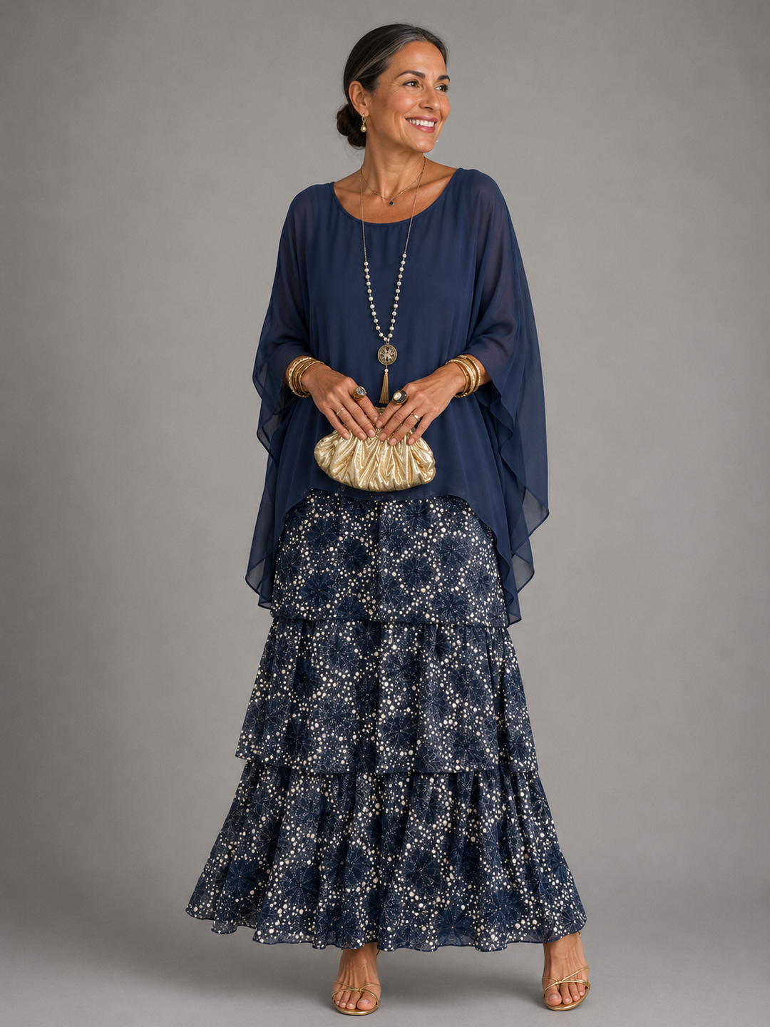 Isa | Elegante en Vloeiende Maxi-jurk