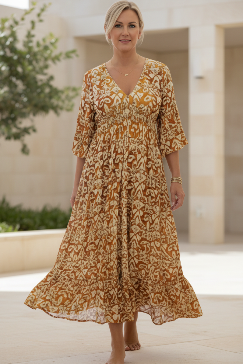 OTTILIE - BOHEMIAANS JURK