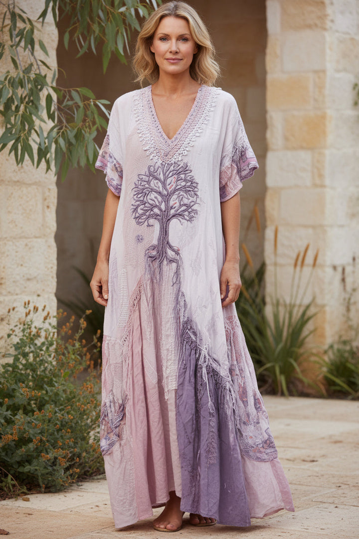 ELISABETH - BOHO MAXI JURK
