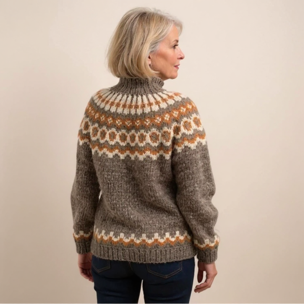 Christine | Coltrui met Scandinavisch patroon
