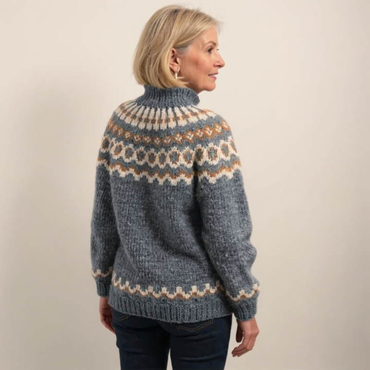 Christine | Coltrui met Scandinavisch patroon