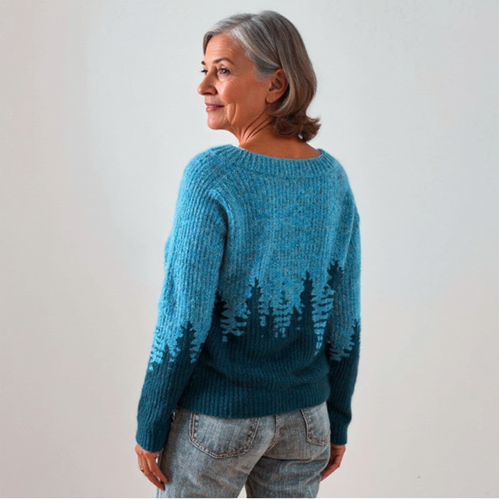 Brigitte | Trui met bosmotief