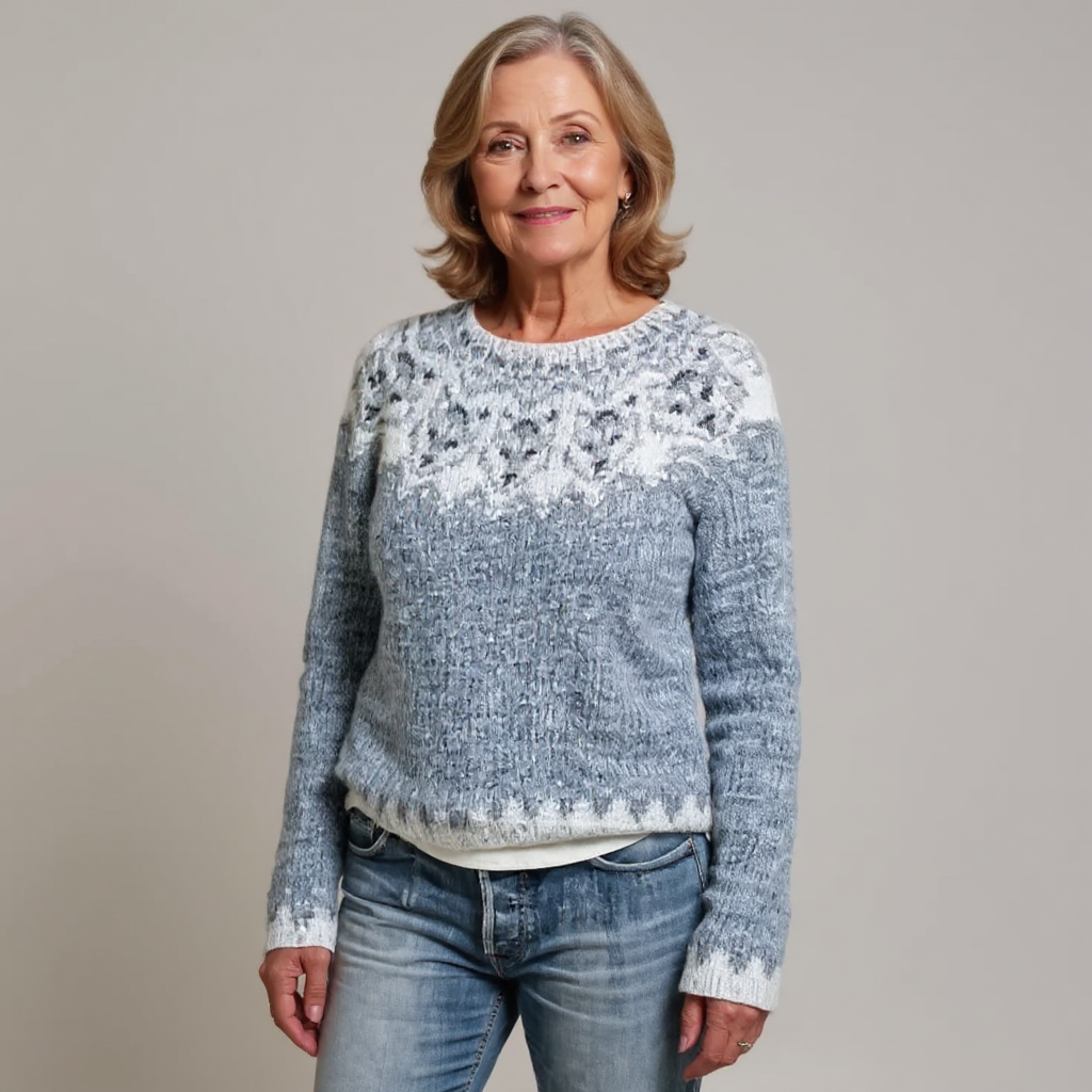 Léa | Trui met ijseffect