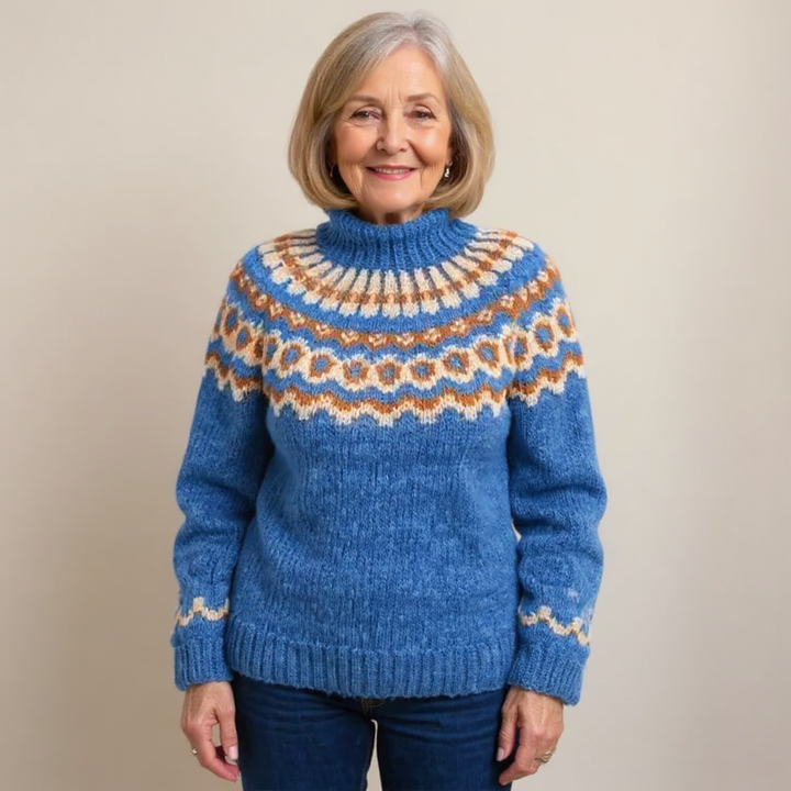 Christine | Coltrui met Scandinavisch patroon