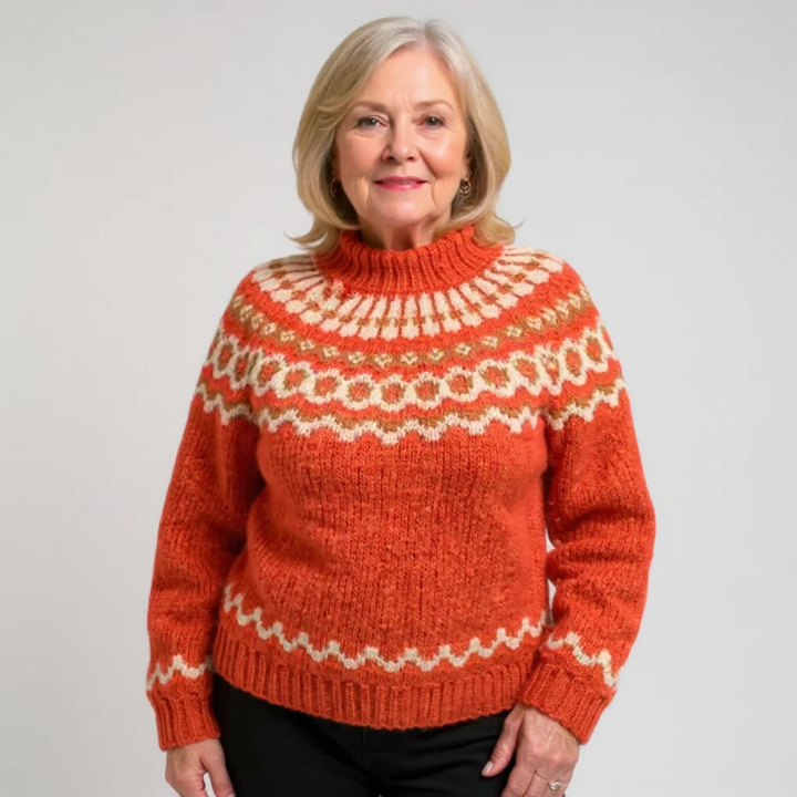 Christine | Coltrui met Scandinavisch patroon