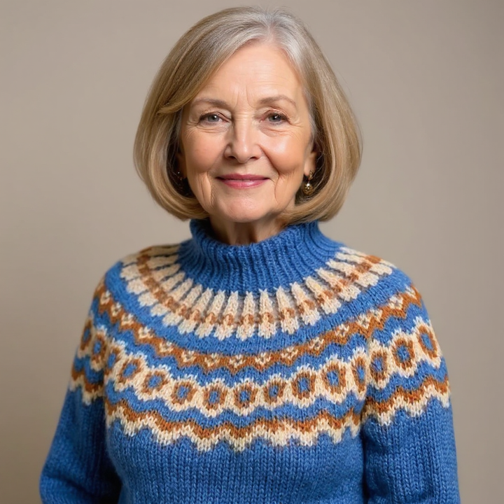 Christine | Coltrui met Scandinavisch patroon