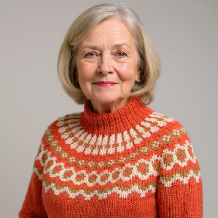 Christine | Coltrui met Scandinavisch patroon