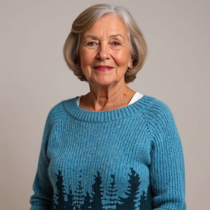 Brigitte | Trui met bosmotief