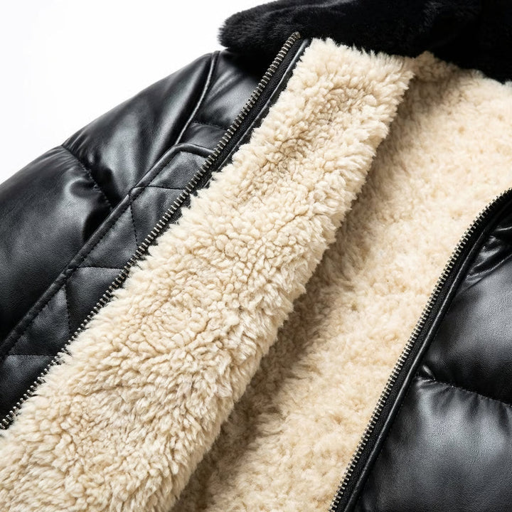 Van Laarhoven® | Warme gewatteerde jas met vintage uitstraling