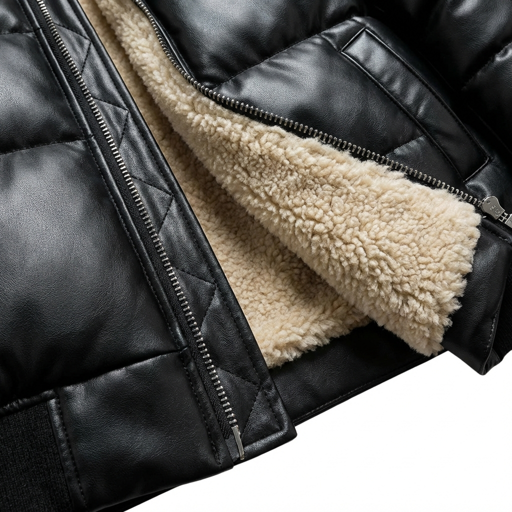 Van Laarhoven® | Warme gewatteerde jas met vintage uitstraling