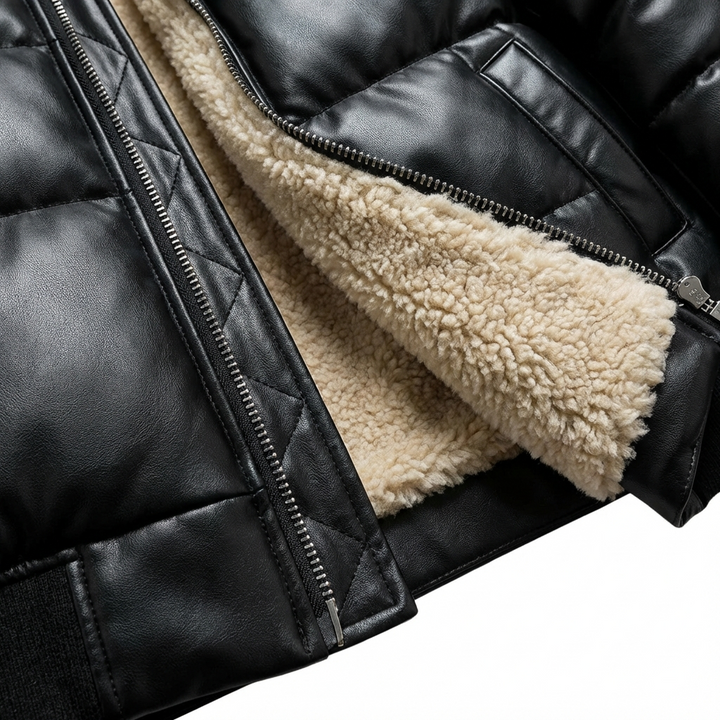 Van Laarhoven® | Warme gewatteerde jas met vintage uitstraling
