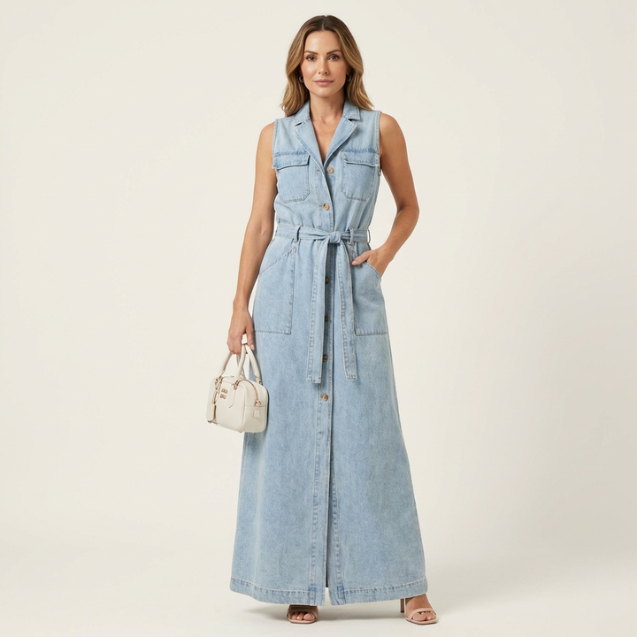 Georgina | Maxijurk van Denim