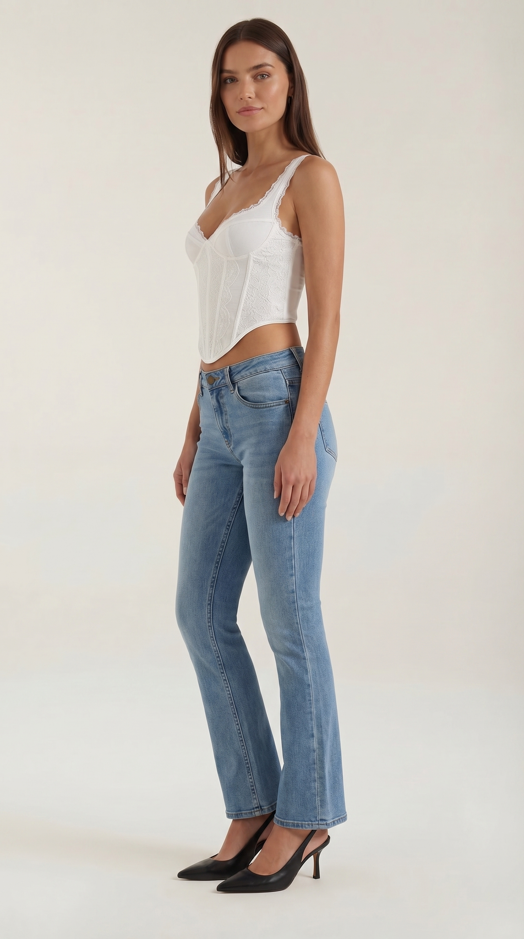 Luxueuze Freya Top met Kantdetails