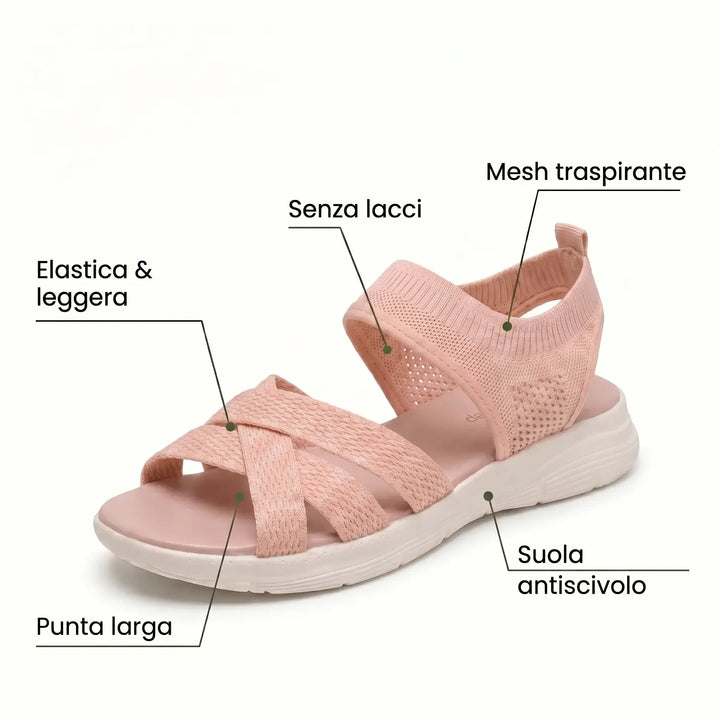 ErgoLina Orthopedische Comfortsandalen