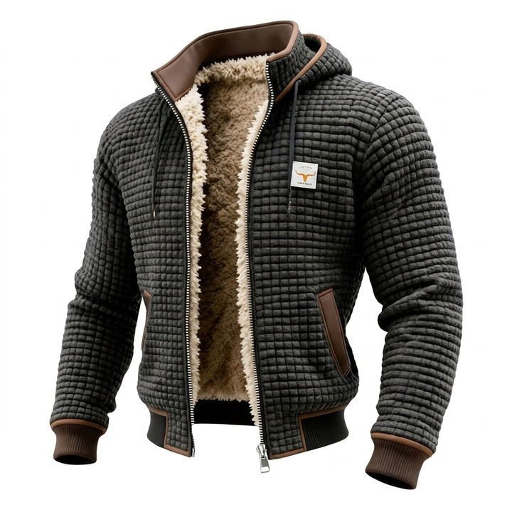 Van Laarhoven® | Retrojack met Capuchon en Rits
