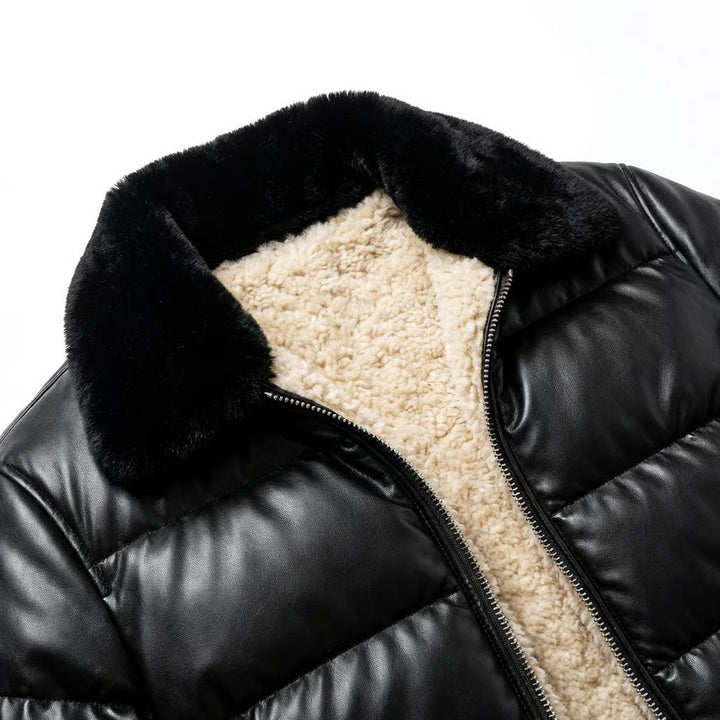 Van Laarhoven® | Warme gewatteerde jas met vintage uitstraling
