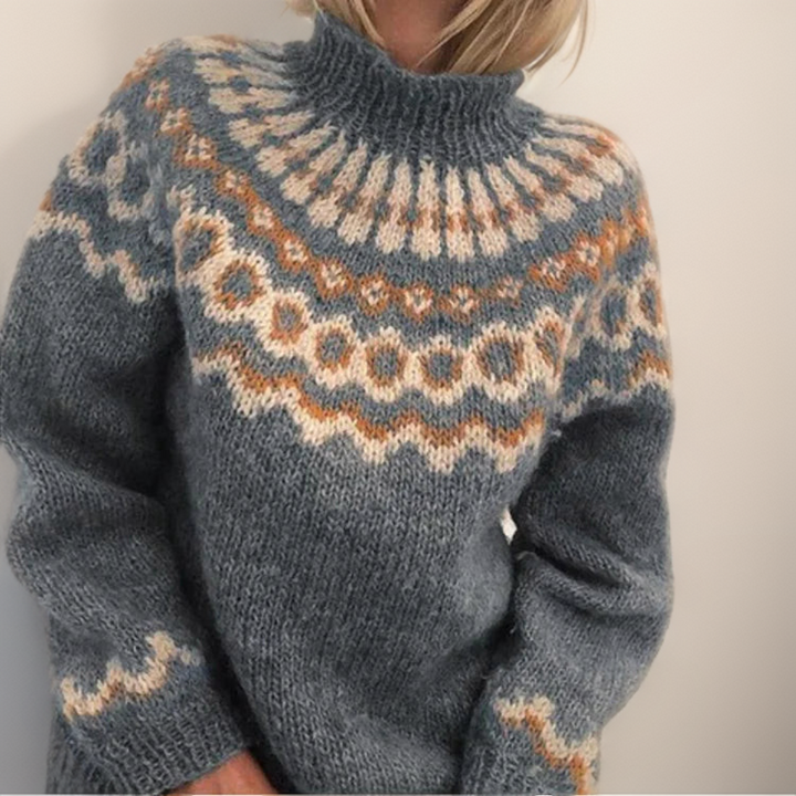Christine | Coltrui met Scandinavisch patroon