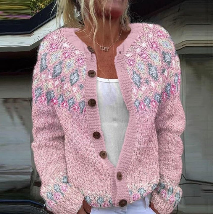Liliana | Vest met Scandinavisch patroon