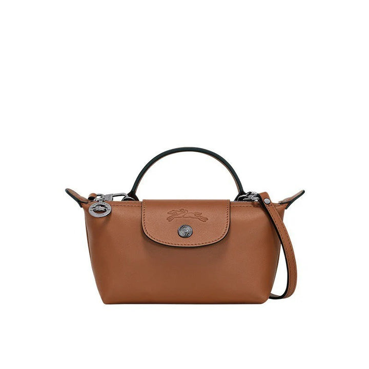 Mini Leren Longchamp Tas