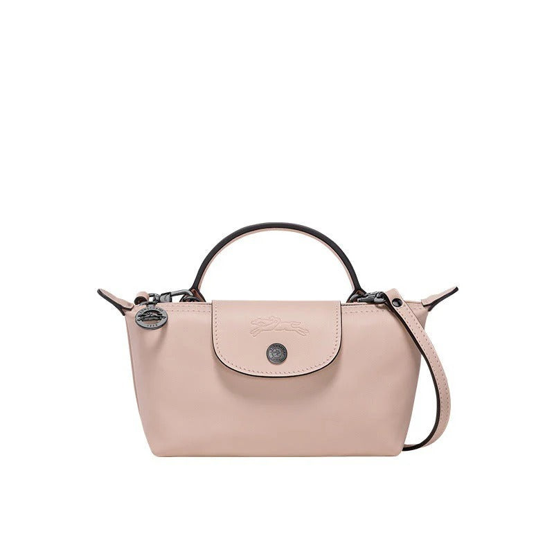 Mini Leren Longchamp Tas