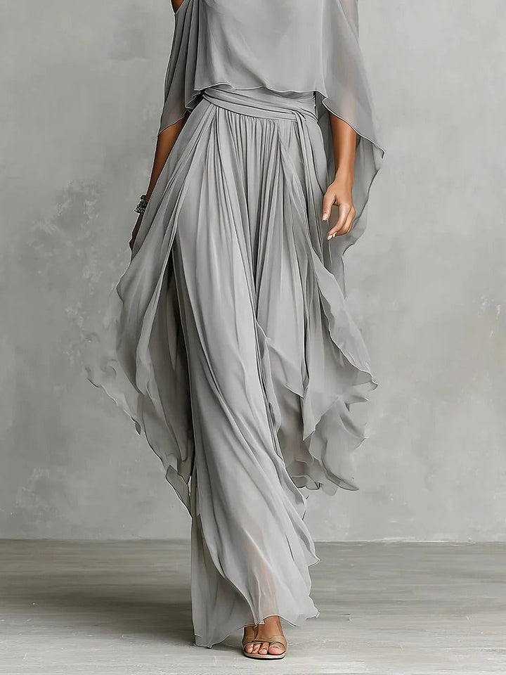 Ivah | Off-Shoulder Flowing Set