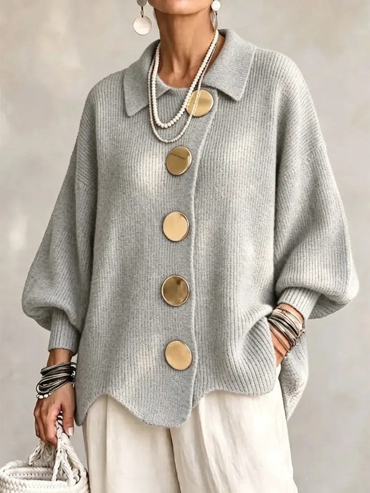 Karina | Oversized vest met knopen